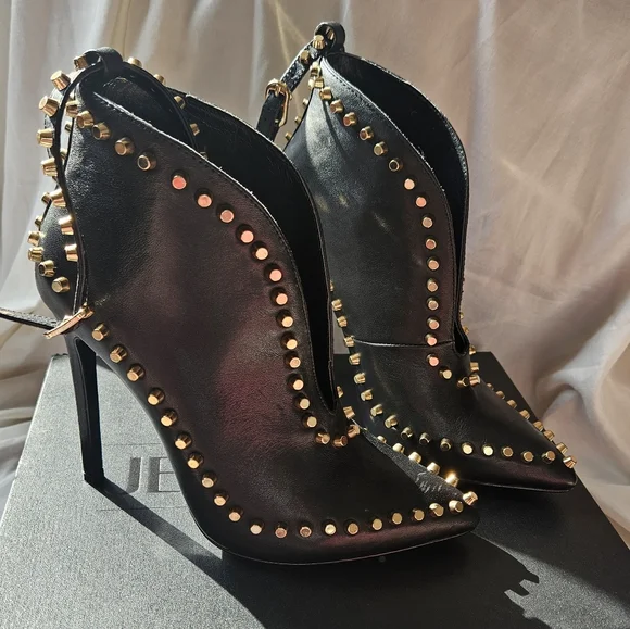 IAMJENNIFERLE DEVYN STUDDED BOOTS 37 - Picture 5 of 12